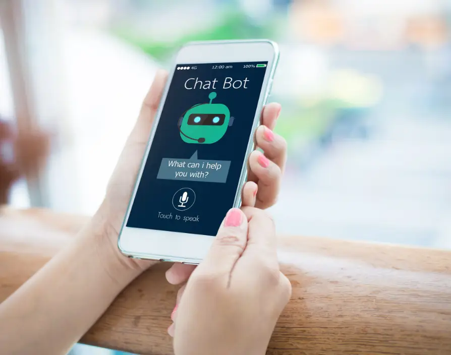 A “human in the loop” in customer service