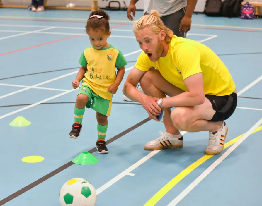 BabyBallers celebrate the signing of seven new franchisees