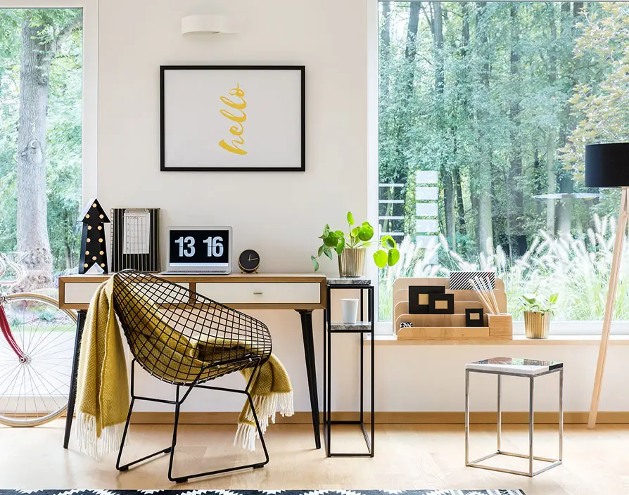 Create the ultimate work from home space with these four tips