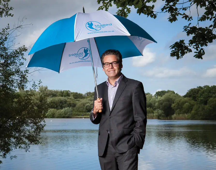 Duncan Berry is spreading his wings at Bluebird Care