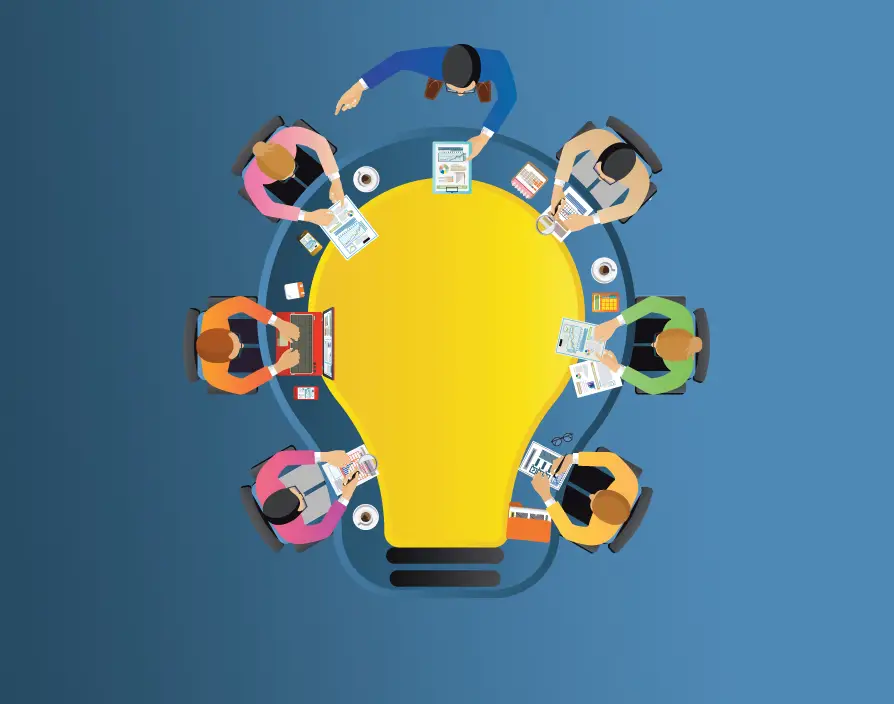Encouraging ideas from the network and finding the golden nugget