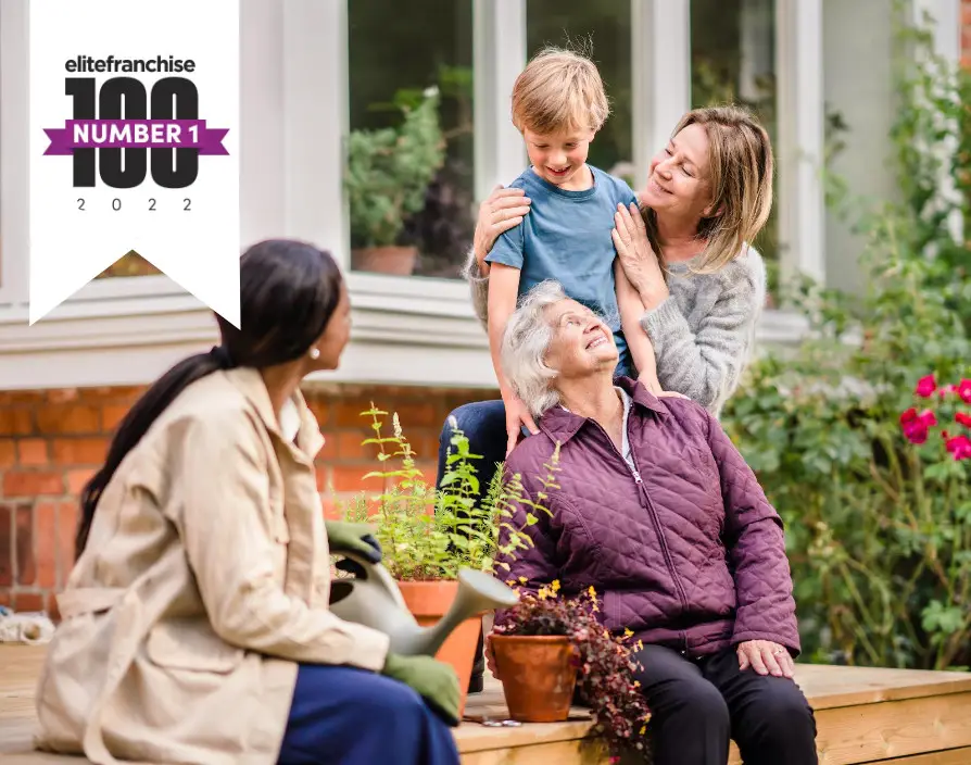 Home Instead proud to be named the UK’s number 1 franchise for the fourth time!