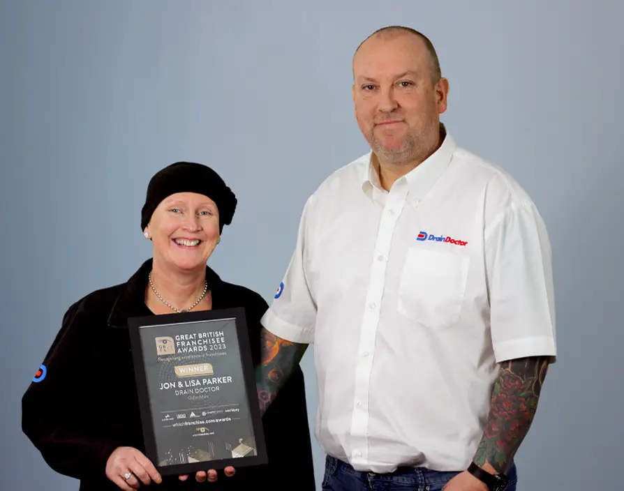 Husband and wife team scoop distinguished franchise award