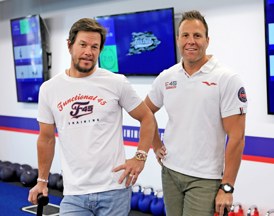 Mark Wahlberg invests in F45