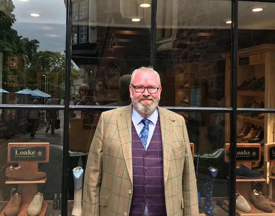 Mike Lane of Suit the City was tailormade for the fashion industry