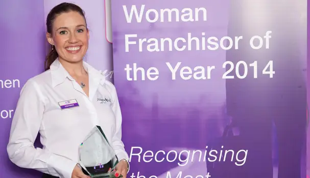 Lisa Suswain of Wagging Tails named best female franchisor at NatWest EWIF Awards