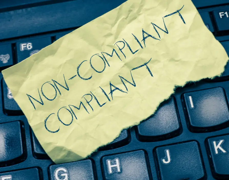 The risks of failing to adhere to legislation