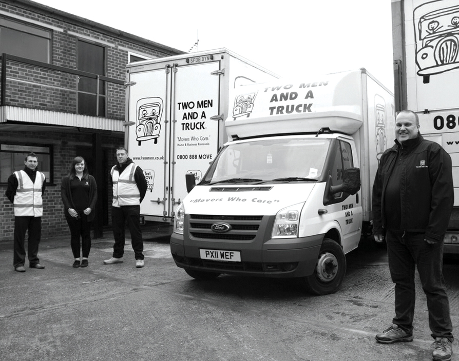 Two Men and a Truck is on the move in the UK
