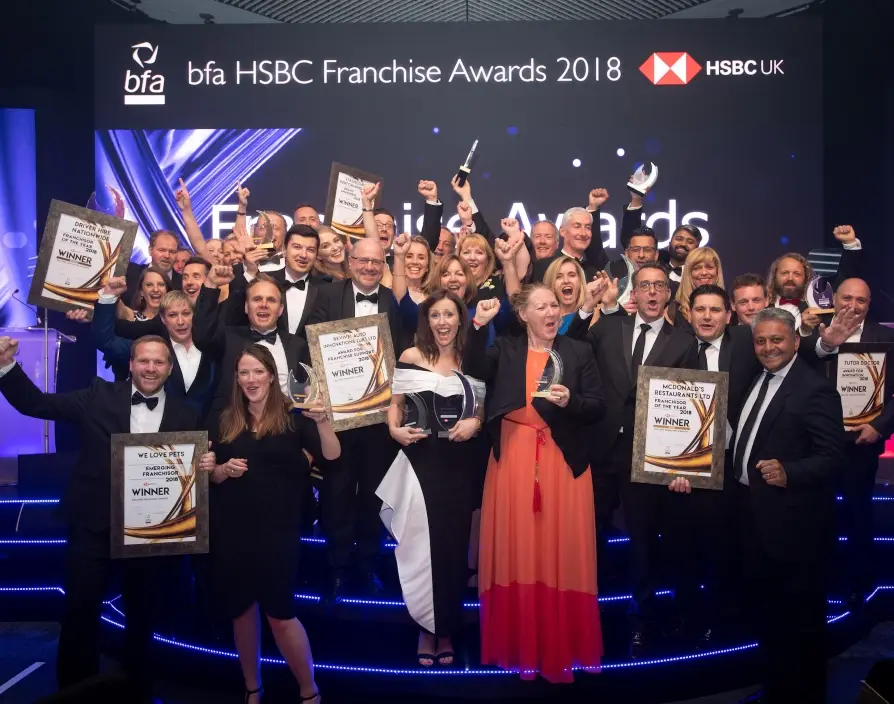 Who reigned supreme at the bfa HSBC Franchise Awards 2018?