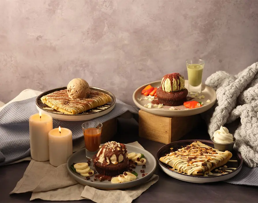 Creams Café launches hot dessert line