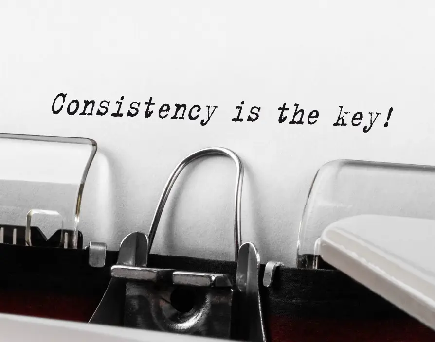 A moment of honesty: I’ve always confused consistency with routine, and I have a lifelong aversion to routine.