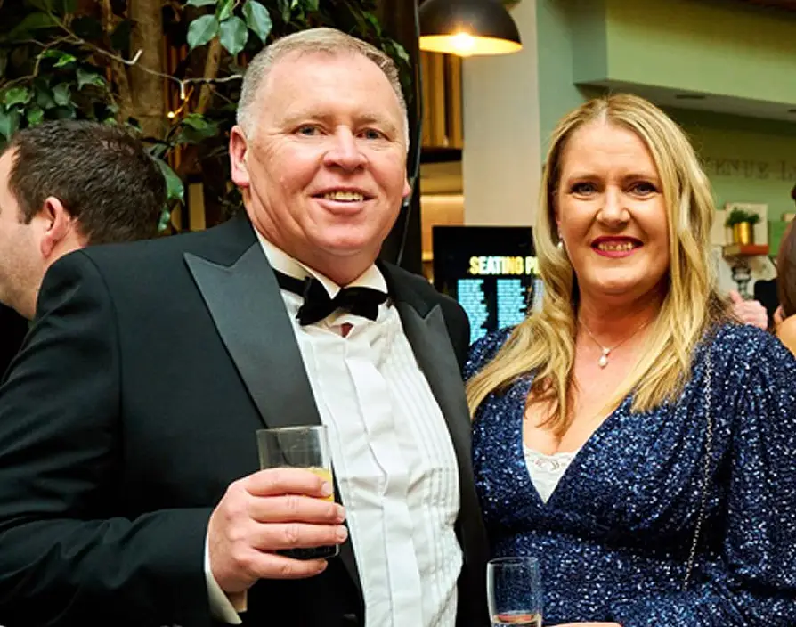 Ian Furlong and his partner Louise Sergent Signs Express Liverpool & Wirral