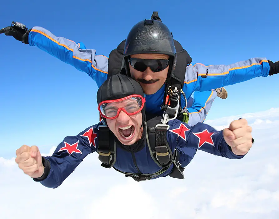 Why buying a franchise feels a bit like skydiving