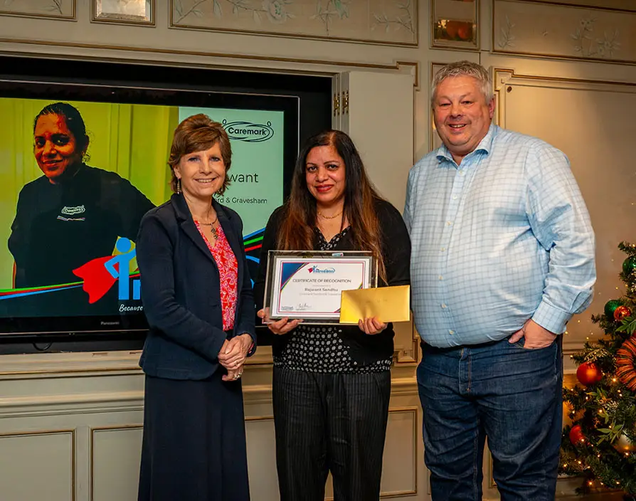 Home care services provider names Rajwant Sandhu (Raj) as most ‘Incredible’ care assistant of 2025 at award ceremony held at Fortnum & Mason, London